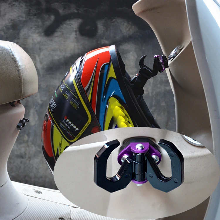 

Motorcycle Hook Handlebar Luggage Helmet Bag Hanger Hook Universal For Honda Kawasaki Yamaha Scooter Street Bike KTM