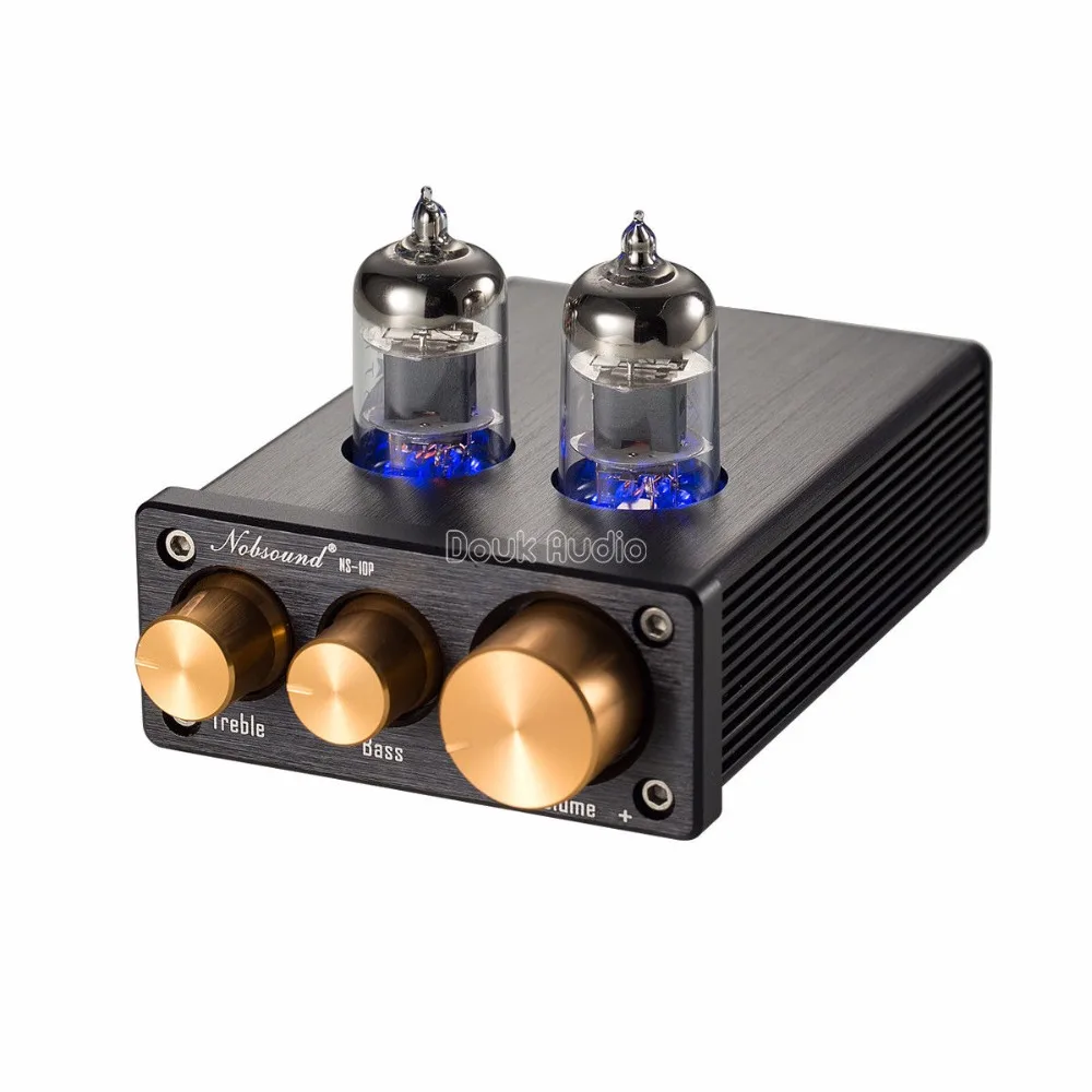 2018 Nobsound NS 10P Mini Vacuum Tube Preamp HiFi Audio