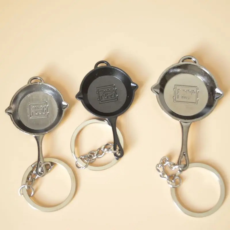 

Game PUBG Keychain AWM 98K Pan ALL Rifle Model Playerunknown's Battlegrounds Cosplay Props Alloy Armor Key Chain Llaveros Key