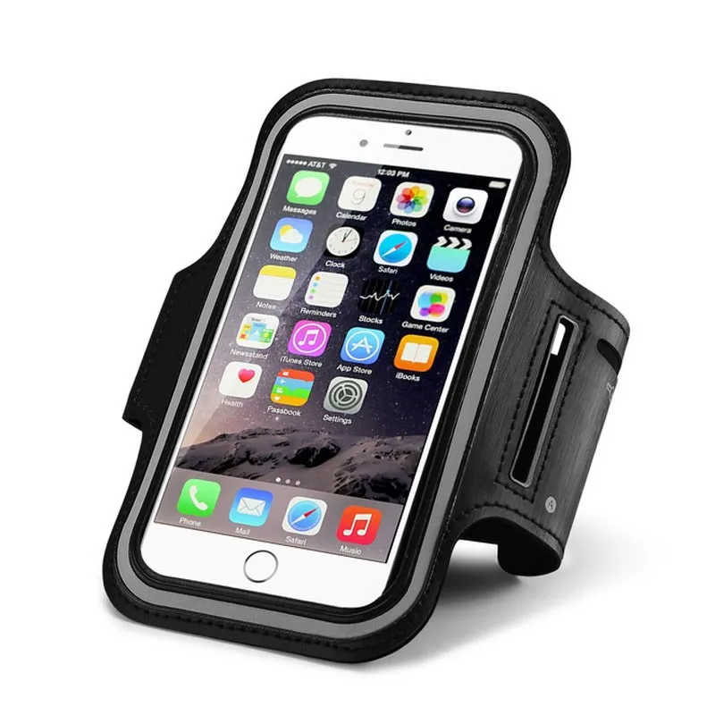 

Waterproof Sport Armband Case Adjustable Running GYM Bag For Apple iPhone 6 plus 5.5" Mobile Phone Sweat Proof Holder X278