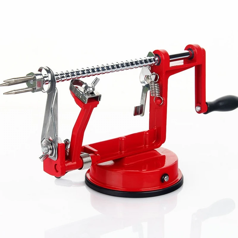3 in 1 Fruit Peeler Slicing Machine Stainless Steel Peeled Tool Creative Home Kitchen