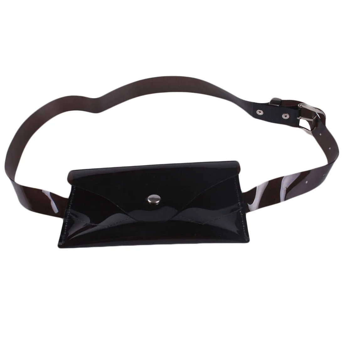 2018 transparent belt bag hologram fanny pack women men clear waist bag