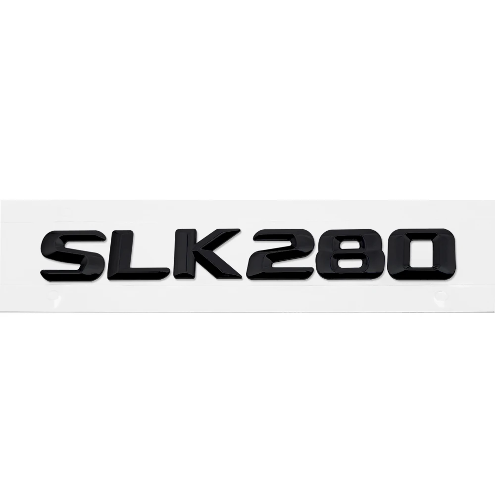 Для Mercedes Benz SLK AMG SLK230 SLK250 SLK280 SLK300 SLK320 SLK350 автомобильный стикер пластиковый черный значок наклейка авто украшение