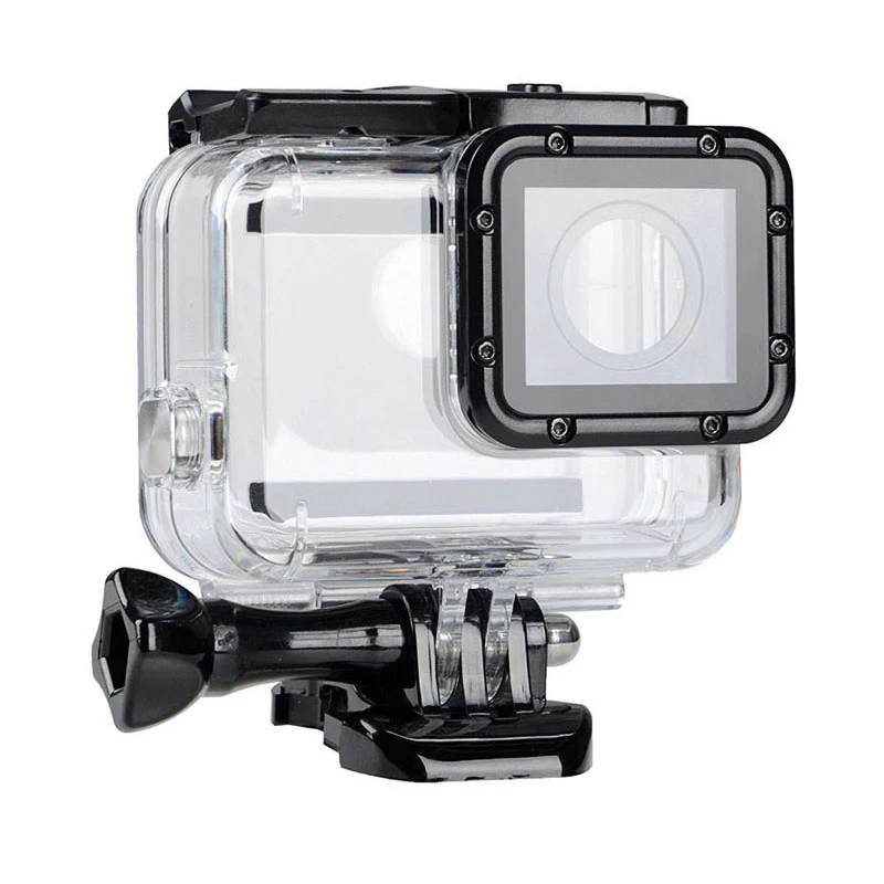 Подводный водонепроницаемый чехол 40 м для GoPro Hero 6 5 7 Черный Защитный дайвинга