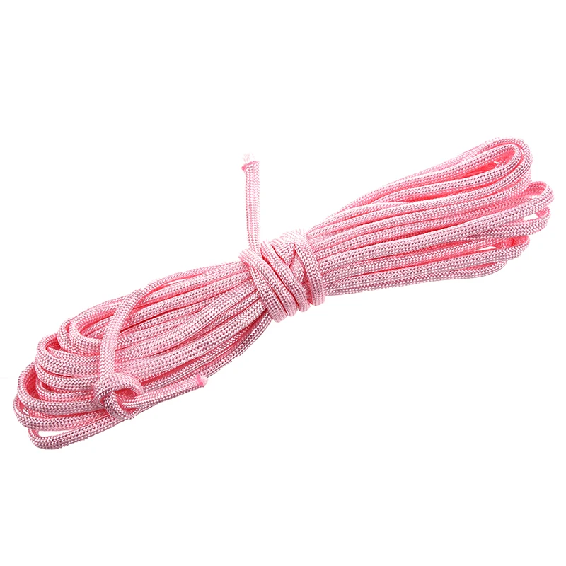 20FT Paracord المظلة الحبل الحبل النايلون الصحراء بقاء 7 ستراند-الوردي 20FT Paracord المظلة الحبل الحبل النايلون الصحراء بقاء 7 ستراند-الوردي