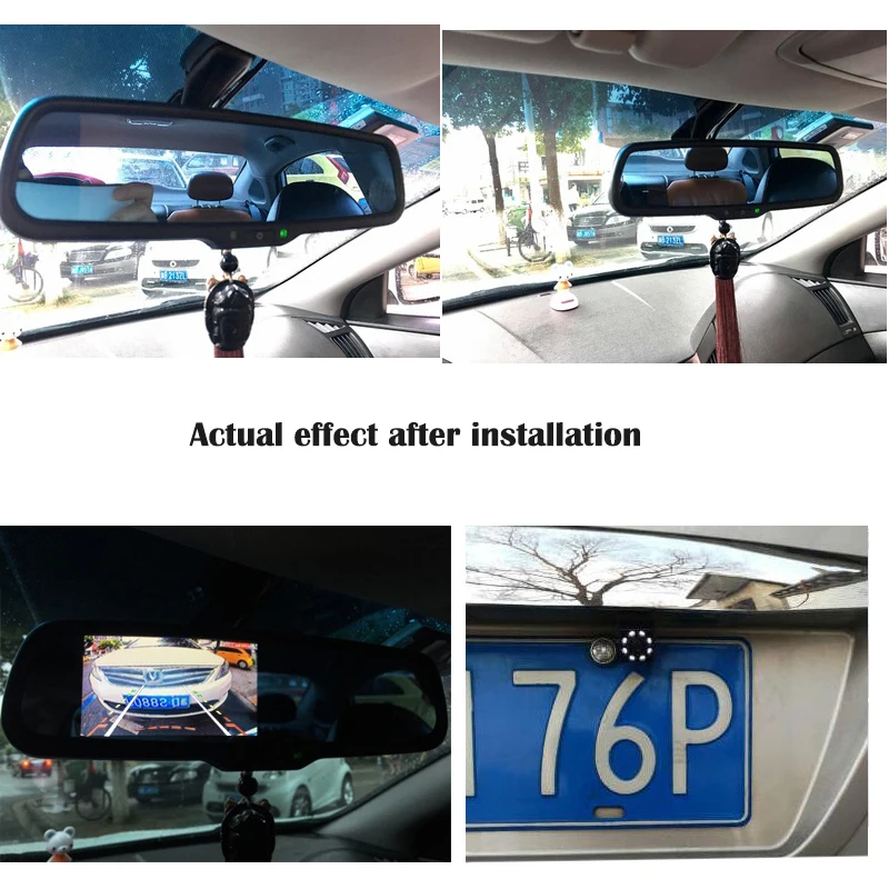 Зеркало заднего вида HaiSunny с Bluetooth и камерой для Hyundai Tucson/Honda /Toyota /VW/Fiat|Мониторы