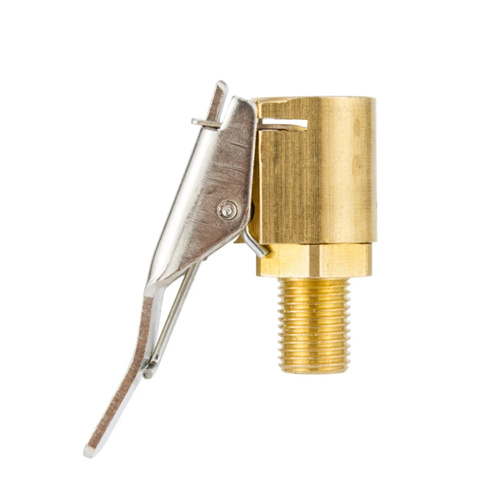 

New Auto Motorcycle Tire Inflation Valve Change-over Head American Style Spiral Copper Fast Clip Air Valve Accessories Tools