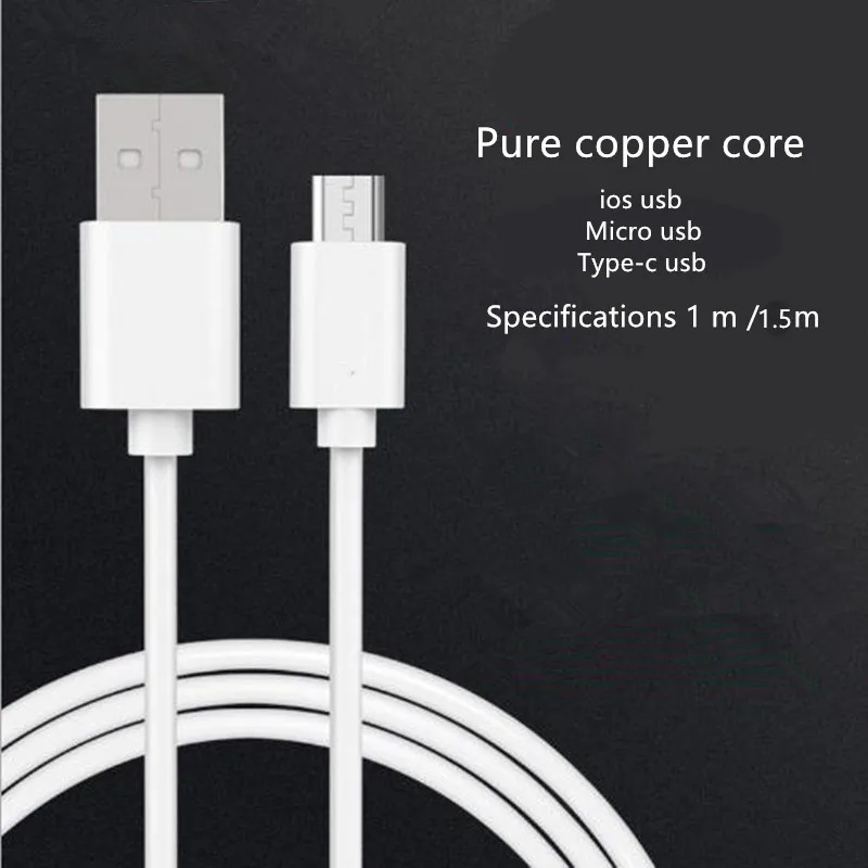 USB зарядное устройство 1 м/1 5 м Micro/ios/type c usb кабель для samsung Xiaomi huawei iphone зарядка