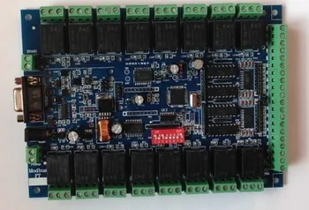 

16-channel switch input 16-channel relay output control module multi-channel controller serial relay module