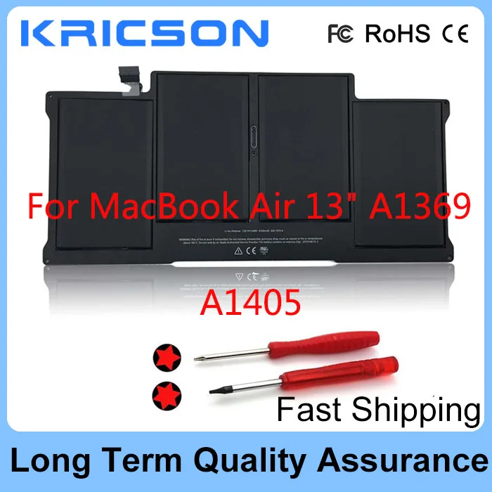 original New Battery A1405 For font b MacBook b font Air 13 A1369 Mid 2011 A1466