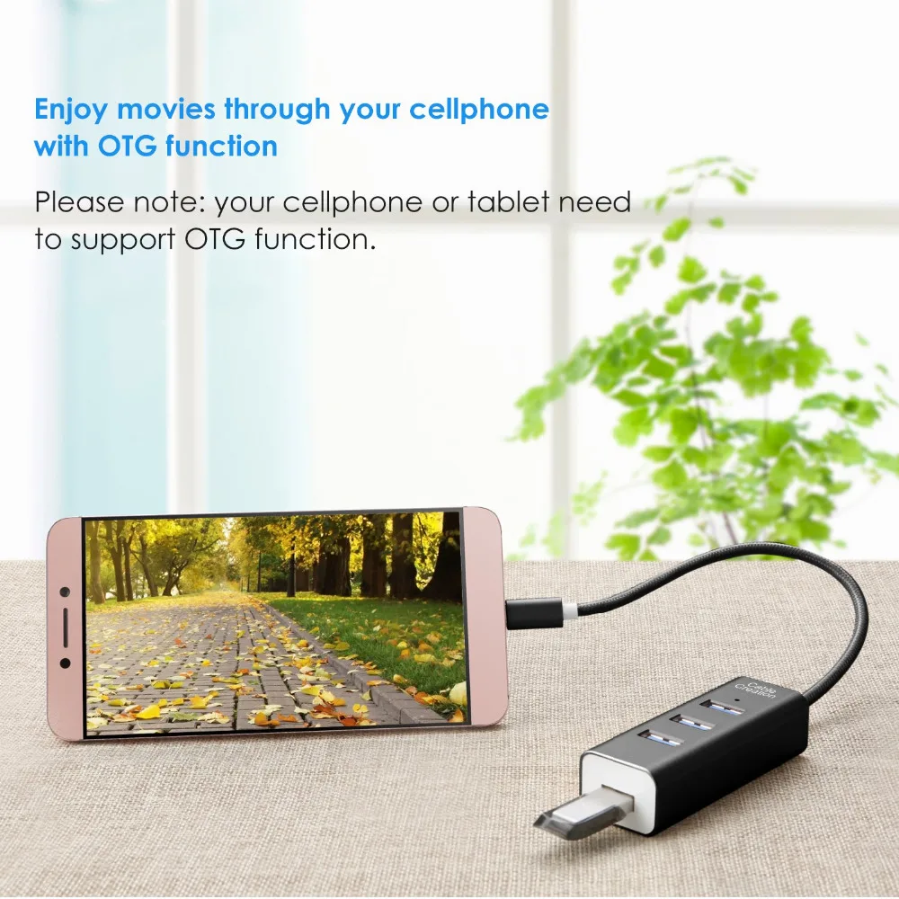 USB концентратор с разъемом Type C адаптер 3 0 для 4 портов совместимый Chromebook Pixel Samsung