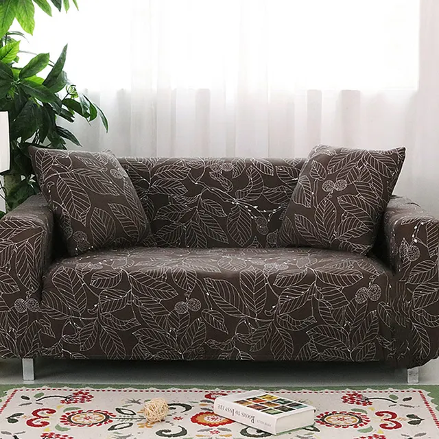 Cheap Print leaves sofa cover couch cover Polyester bench Covers Elastic stretchy Furniture Slipcovers For Christmas home decoration Cheap Print leaves sofa cover couch cover Polyester bench Covers Elastic stretchy Furniture Slipcovers For Christmas home decoration
