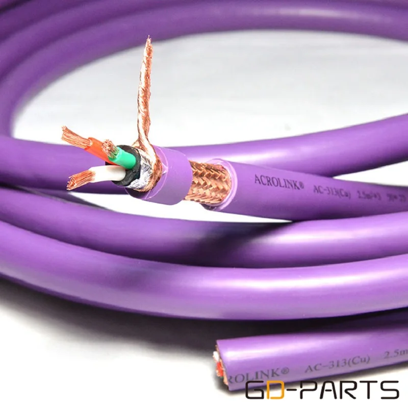 OFC Copper Mains AC Power Cord Cable Wire DIY Hifi Audio Amplifier CD DAC 3 Cores*0.25mm2 OFC Copper Mains AC Power Cord Cable Wire DIY Hifi Audio Amplifier CD DAC 3 Cores*0.25mm2