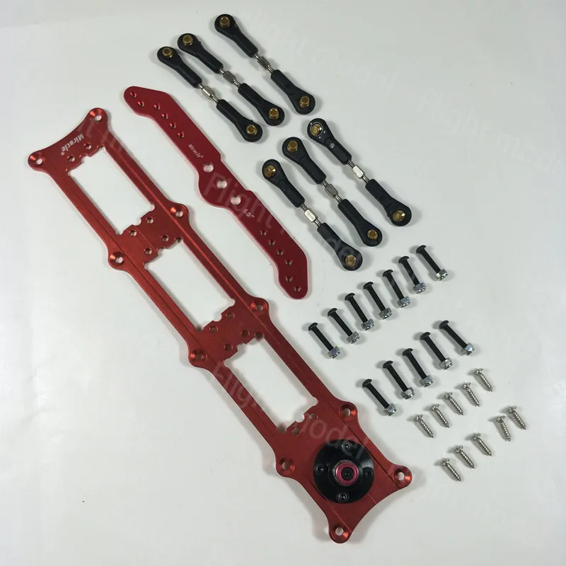 Zyhobby Miracle Alu Alloy Servo Rudders Mount Rudder Tray Set W/5