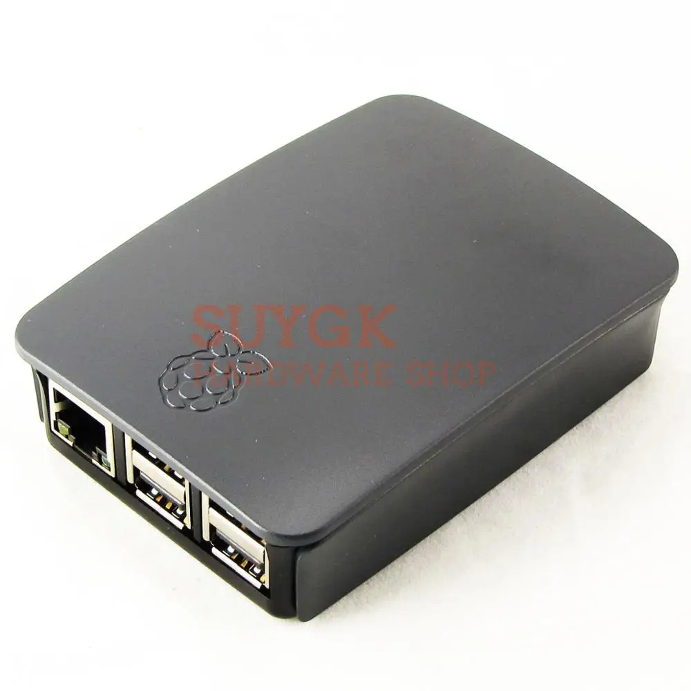 

Official Original Raspberry PI 3 model B+plus Case Box Black ABS Plastic Case Enclosure Cover Housing Shell for PI3 model B