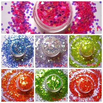 

Holographic Glitter Samples - No Solvent Resistant