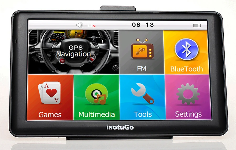 gps navigation for car iaotuGo 7" 128M 8G Capacitive Car Navigator GPS+Rearview Camera Parking System, Bluetooth GPS Navigation AVIN FM Music FM truck gps navigation