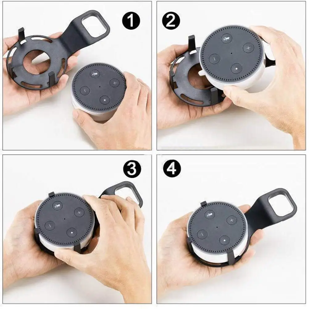 Выход настенное крепление, вешалка стойка и пространство-настенная полочка чехол Монтажный кронштейн Динамик стенд Умный спутник для Echo Dot 2