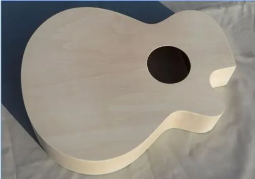 

Unfinished New Beginners Acoustic Guitar body