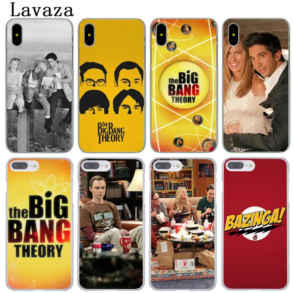 

Lavaza The Big Bang Theory Friends TV Show Hard Phone Case for iPhone XR X 11 Pro XS Max 7 8 6 6S 5 5S SE 4S 4 10 Cover