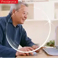 Presbyopie Objektiv 1,56 index Klar Optische Rezept Linsen Polycarbonat für Presbyopie Kostenloser Verarbeitung für 2 stücke