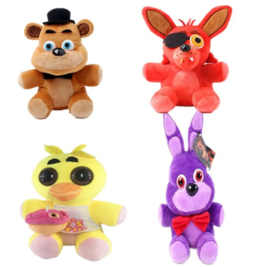 Новинка 1 компл./лот 25 см фотоплюшевый Бонни китайская Кукла foxy freddy игрушка