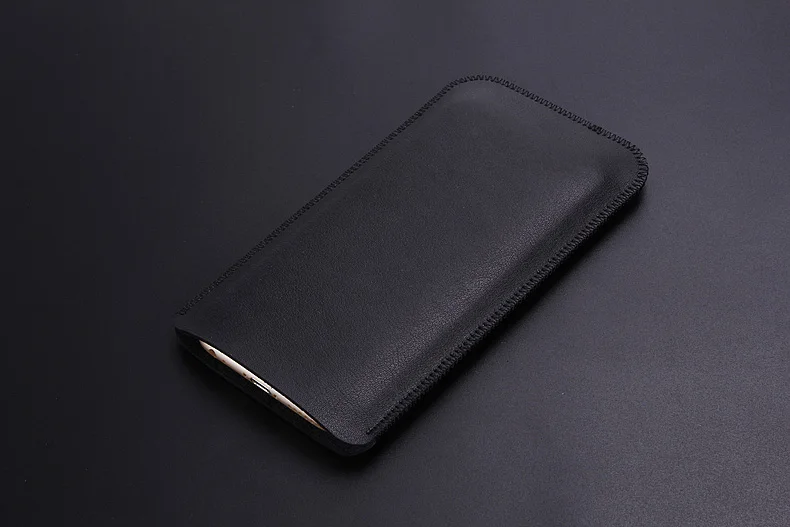 Для DOOGEE MIX 2 5,9" роскошный микрофибровый кожаный чехол для телефона чехол кобура для DOOGEE MIX 2 - Цвет: smooth black