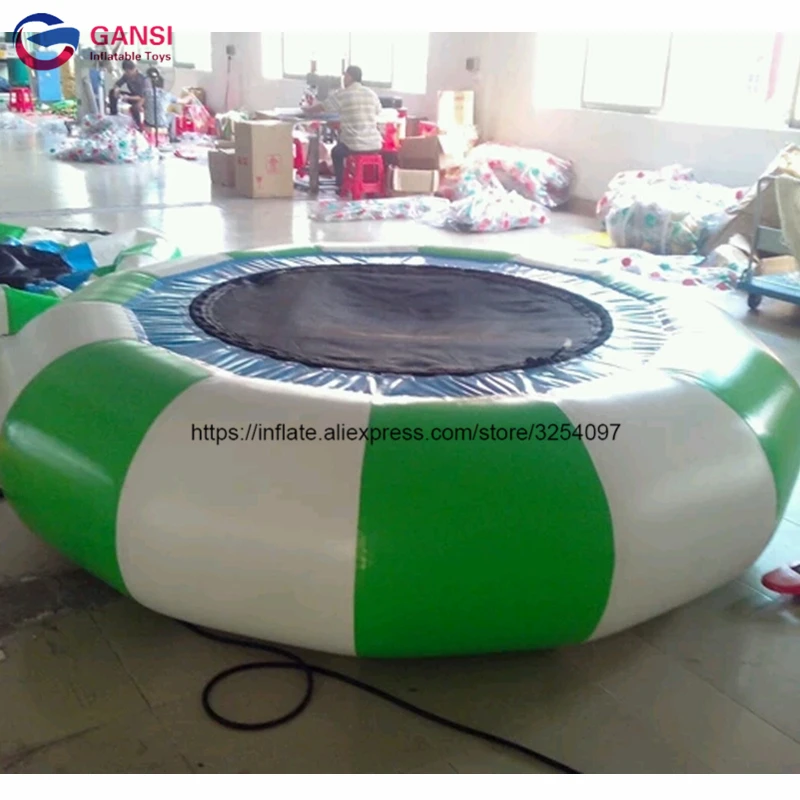 Hot Sale 5M Inflatable Water Trampoline For Water Park For Kid And Adult China Manufacturer Lows Price Inflatable Trampoline Bed fast delivery inflatable air mat tracks for sale factory price china trampoline inflatable air tumble track inflatable gym mat