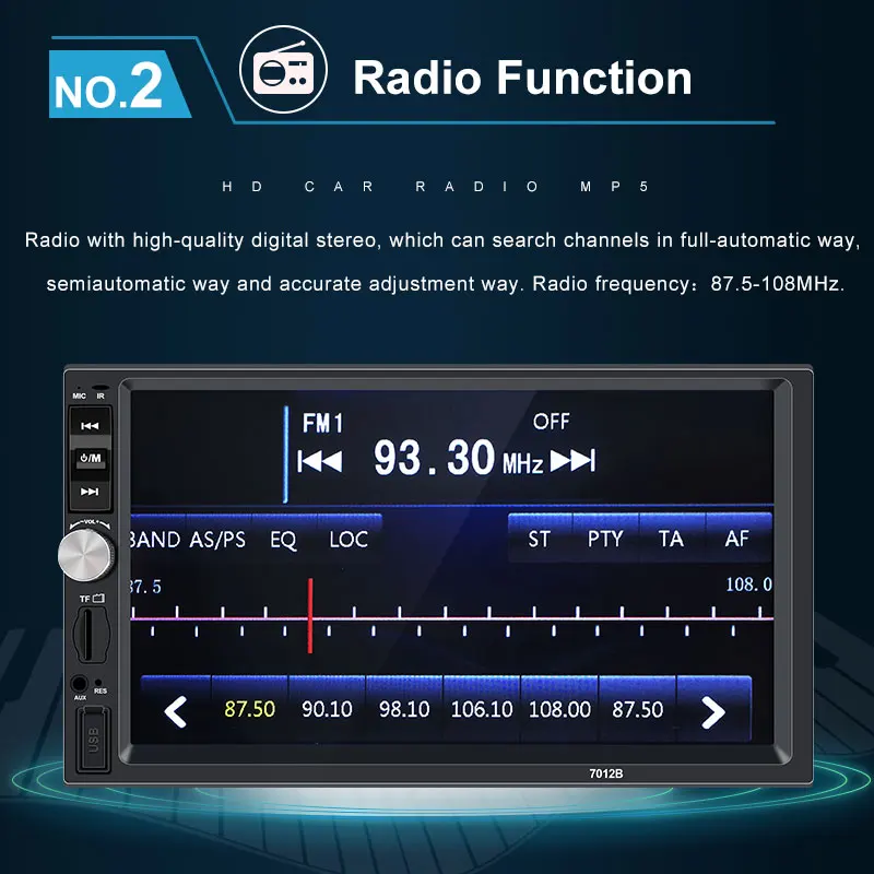 Автомагнитола 2 din " сенсорный экран araba teypleri estereo para Авто MP5 Автомагнитола Bluetooth двойной teypoto Зеркало Ссылка