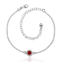 Anklet 925 jewelry silver plated fashion jewelry anklet for women jewelry /UWSHFQGA