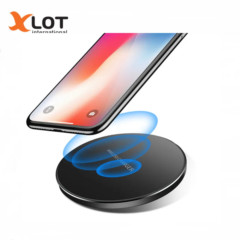 Xlot wireless charger for iPhone 8 8Plus iPhone X LED light wireless