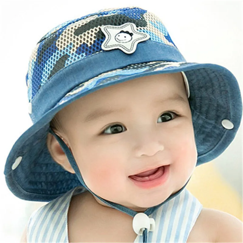 2018 Summer Autumn Warm Soft Cotton Baby Sun Hat Infant Boys Girls