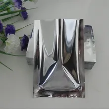 Майларовый Вакуумный пакет из фольги, серебристый алюминиевый пакет для хранения, разные размеры