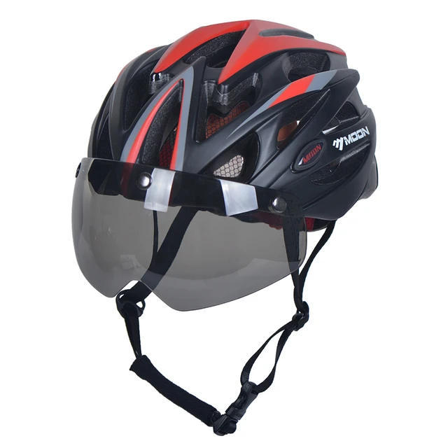 Bike Helmet with Detachable Visor Shield Ultra Lightweight