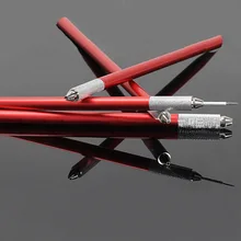 20 шт Ручная ручка для бровей татуировки оборудование для микроблейдинга для круглого иглы Лезвие Ручка для микроблейдинга