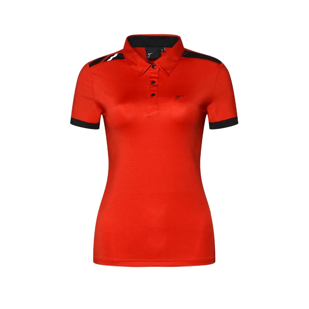 النساء قميص جولف جديد الصيف قصير كم T قميص 3 ألوان جولف الملابس الرياضية S-XXL العلامة التجارية جولف ضئيلة جيرسي الملابس النساء قميص جولف جديد الصيف قصير كم T قميص 3 ألوان جولف الملابس الرياضية S-XXL العلامة التجارية جولف ضئيلة جيرسي الملابس