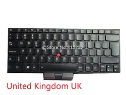 Клавиатура для ноутбука lenovo для Thinkpad X1 Hybrid UK русифицированный, русский язык Германия Arabia AR в виде турецкого номерного знака Великобритания