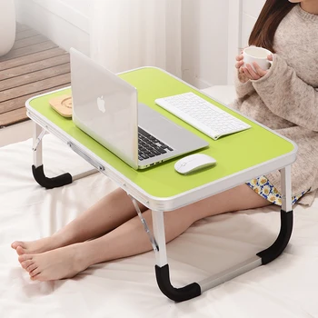 

Laptop Desk Folding Table Sitting Bed With Desk Notebook Small Table Lazy Table Student Dormitory Study Table
