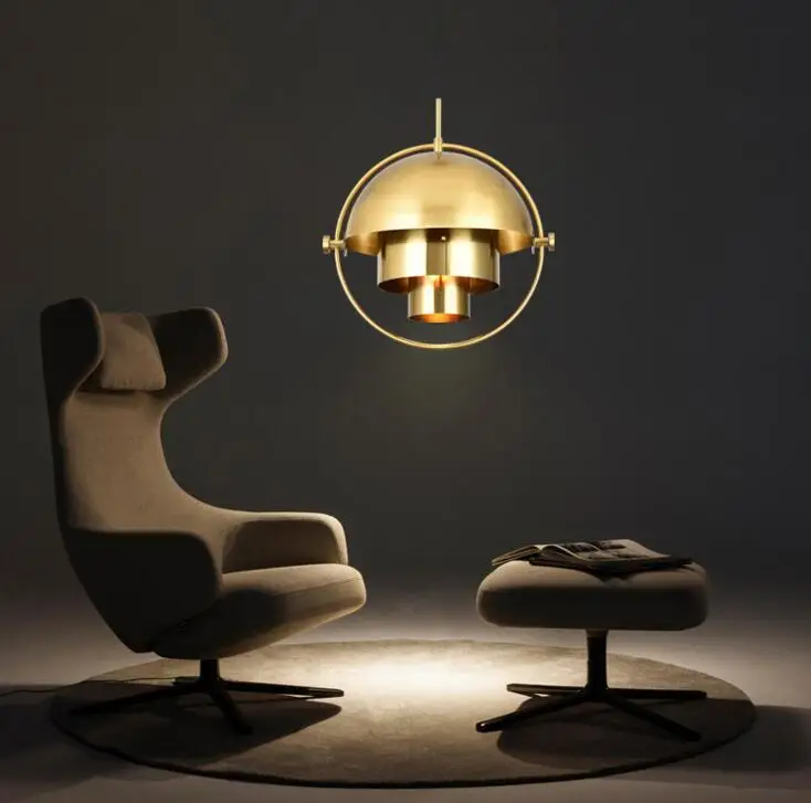 

Creative stainless steel geometric chandelier post modern restaurant bar cafe living room space ball light led fixture led lamps