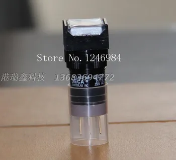 

[SA]P16LMS2-1AB Progressive Alliance Taiwan without a lock single square white reset button Jog switch DECA--10pcs/lot