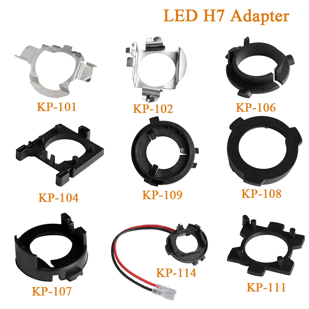 H7 светодиодный адаптер H7 гнездо для патрона лампы удерживающий зажим база для KIA BMW AUDI A3 A4 Golf NISSAN Mercedes-Ben Hyunda Ford