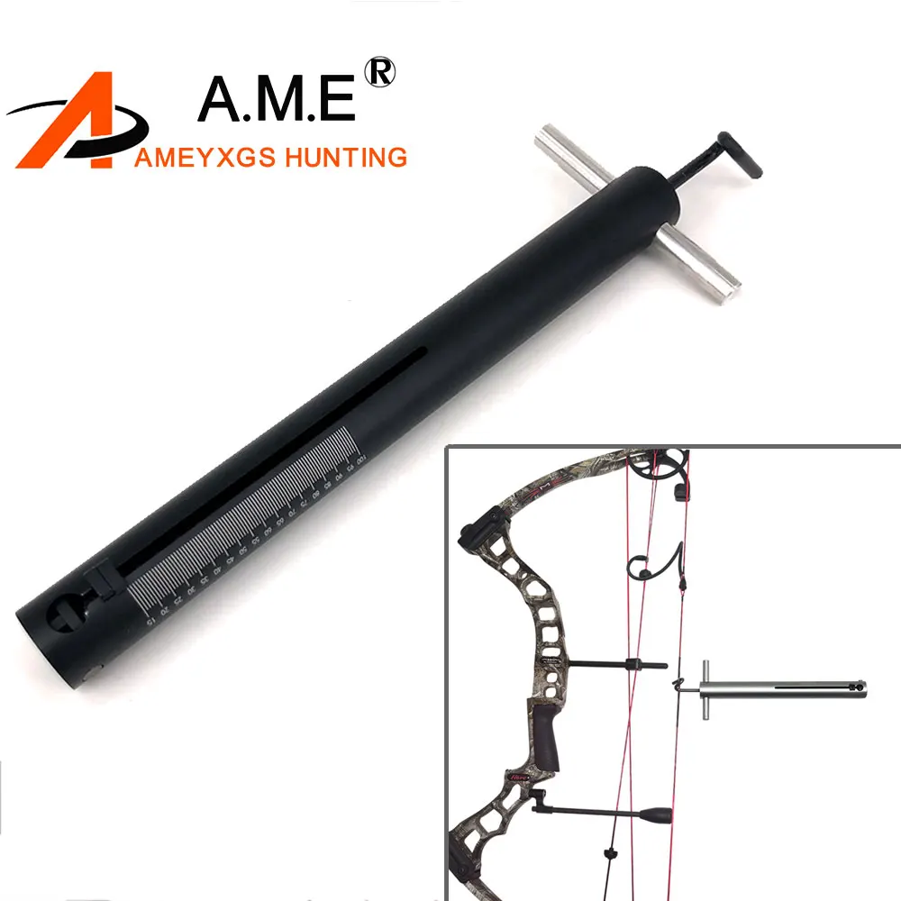 Mechanical Spring Archery Portable Bow Scale Shooting Hanging Scale