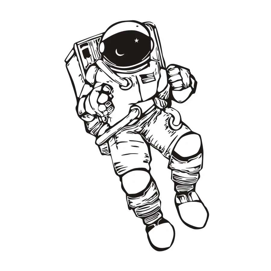 55 Gambar Kartun Lucu Astronot HD Terbaik