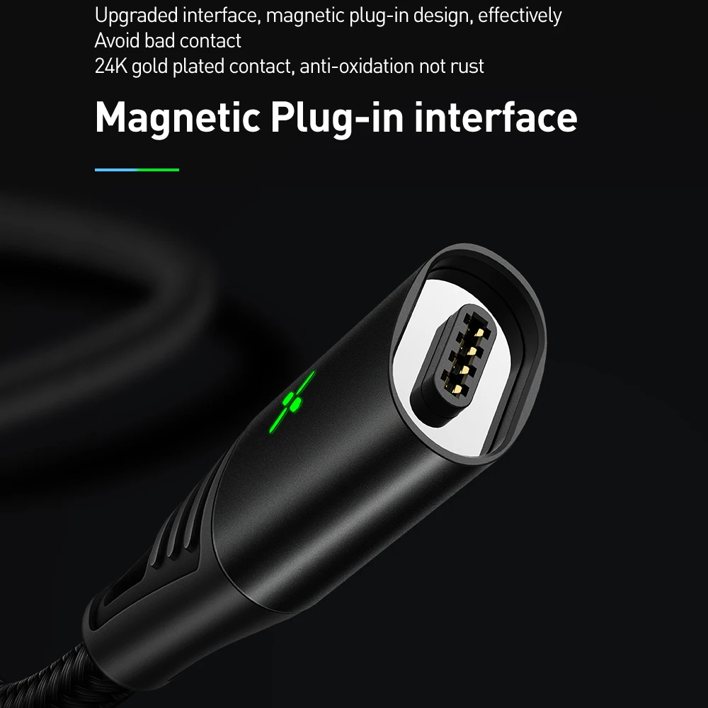 Mcdodo USB Магнитный зарядный кабель 3A для iPhone X XS Max 8 7 6 6s Plus iPad, шнур для быстрой зарядки телефона, кабель для передачи данных, светодиодный кабель IOS