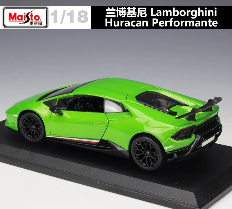 1:18 Maisto Lamborghini Huracan Performance green литая модель автомобиля