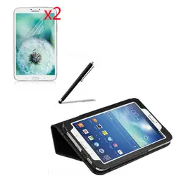 4in1 Роскошные Магнитный Folio Stand кожаный чехол + 2x экран протектор стилус для Samsung Galaxy Tab 3 8,0 T310 T311 T315 8"