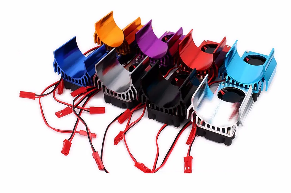 540545550 size motor heat sink heatsink with fan cooling head vent top JST (2)