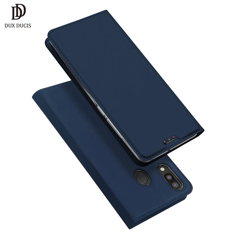 

DUX DUCIS For Samsung Galaxy M10 M20 Case Luxury PU Leather Flip Stand Wallet Cover Case For Samsung Galaxy M 10 M 20 Coque Capa