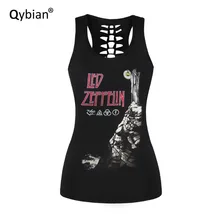 Пикантные Для женщин О-образным вырезом Майки Sexy Back выдалбливают Костюмы на бретелях Скелет Человек печать черный дамы жилет