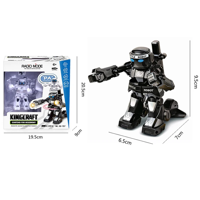 RC Robot Toy Combat Robot Control RC Battle Robot Toy For Boys Children Gift With Light Sound Remote Control Toys Body Sense